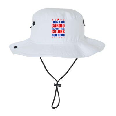 I Don't Do Cardio Because These Colors Don't Run Bucket Hat