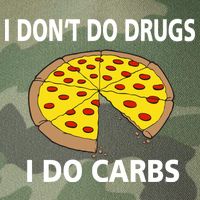 I Don't Do Drugs I Do Carbs Legacy Tie Dye Trucker Hat