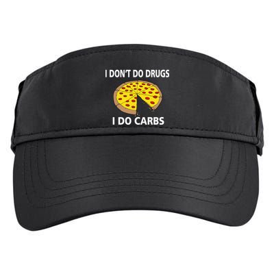I Don't Do Drugs I Do Carbs Adult Drive Performance Visor