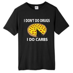 I Don't Do Drugs I Do Carbs Tall Fusion ChromaSoft Performance T-Shirt