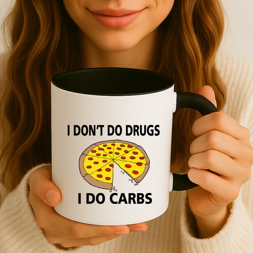 I Don't Do Drugs I Do Carbs Mug