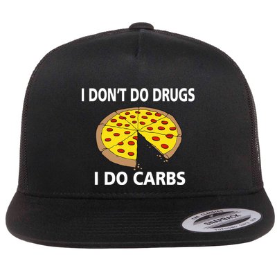 I Don't Do Drugs I Do Carbs Flatbill Hat