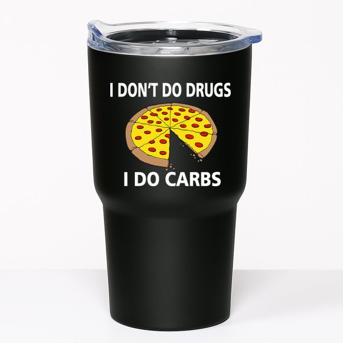 I Don't Do Drugs I Do Carbs Tumbler