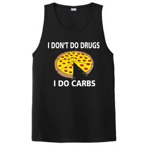 I Don't Do Drugs I Do Carbs PosiCharge Competitor Tank