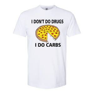 I Don't Do Drugs I Do Carbs Softstyle CVC T-Shirt