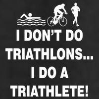 I Don't Do Tri-Athelons A Tri-Athlete Beanie