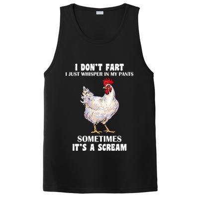 I Don't Fart I whisper In My Pants It's A Scream PosiCharge Competitor Tank