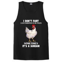 I Don't Fart I whisper In My Pants It's A Scream PosiCharge Competitor Tank