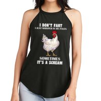 I Don't Fart I whisper In My Pants It's A Scream Women's Perfect Tri Rocker Tank