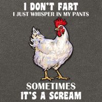 I Don't Fart I whisper In My Pants It's A Scream Cotton Canvas Backpack