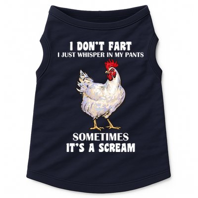 I Don't Fart I whisper In My Pants It's A Scream Doggie Tank