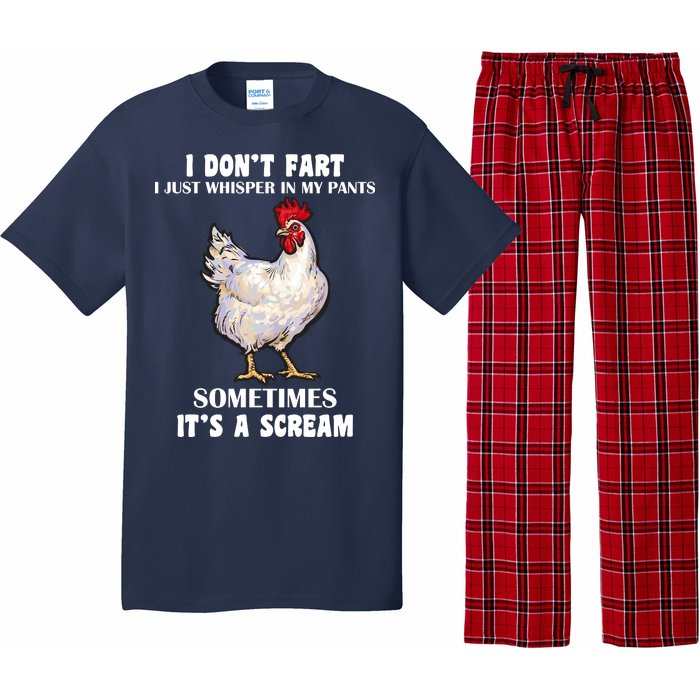 I Don't Fart I whisper In My Pants It's A Scream Pajama Set