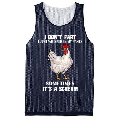I Don't Fart I whisper In My Pants It's A Scream Mesh Reversible Basketball Jersey Tank