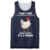 I Don't Fart I whisper In My Pants It's A Scream Mesh Reversible Basketball Jersey Tank