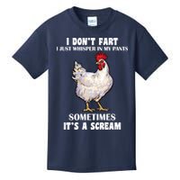 I Don't Fart I whisper In My Pants It's A Scream Kids T-Shirt