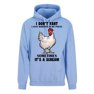 I Don't Fart I whisper In My Pants It's A Scream Unisex Surf Hoodie