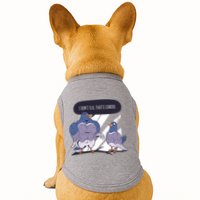 I Don't Fly That's Cardio Pigeon Funny Doggie Tank