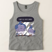 I Don't Fly That's Cardio Pigeon Funny Tank Top