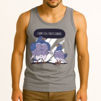I Don't Fly That's Cardio Pigeon Funny Tank Top