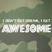 I don't Get Drunk I Get Awesome Legacy Tie Dye Trucker Hat