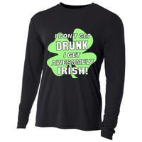 I Don't Get Drunk I get Awesomely Irish Cooling Performance Long Sleeve Crew