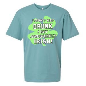 I Don't Get Drunk I get Awesomely Irish Sueded Cloud Jersey T-Shirt