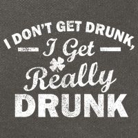 I Don't Get Drunk I Get Really Drunk Cotton Canvas Backpack
