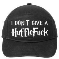I Don't Give A HuffleFuck 7-Panel Snapback Hat