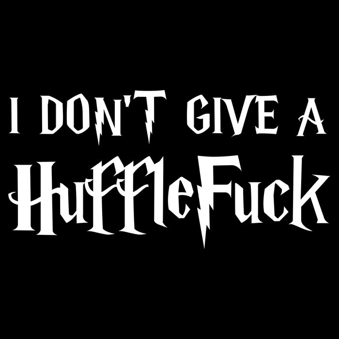 I Don't Give A HuffleFuck Youth Performance Sprint T-Shirt