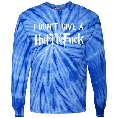 I Don't Give A HuffleFuck Tie-Dye Long Sleeve Shirt