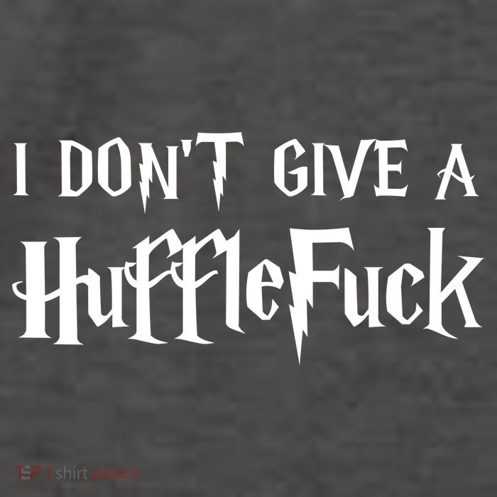 I Don't Give A HuffleFuck Vector Backpack