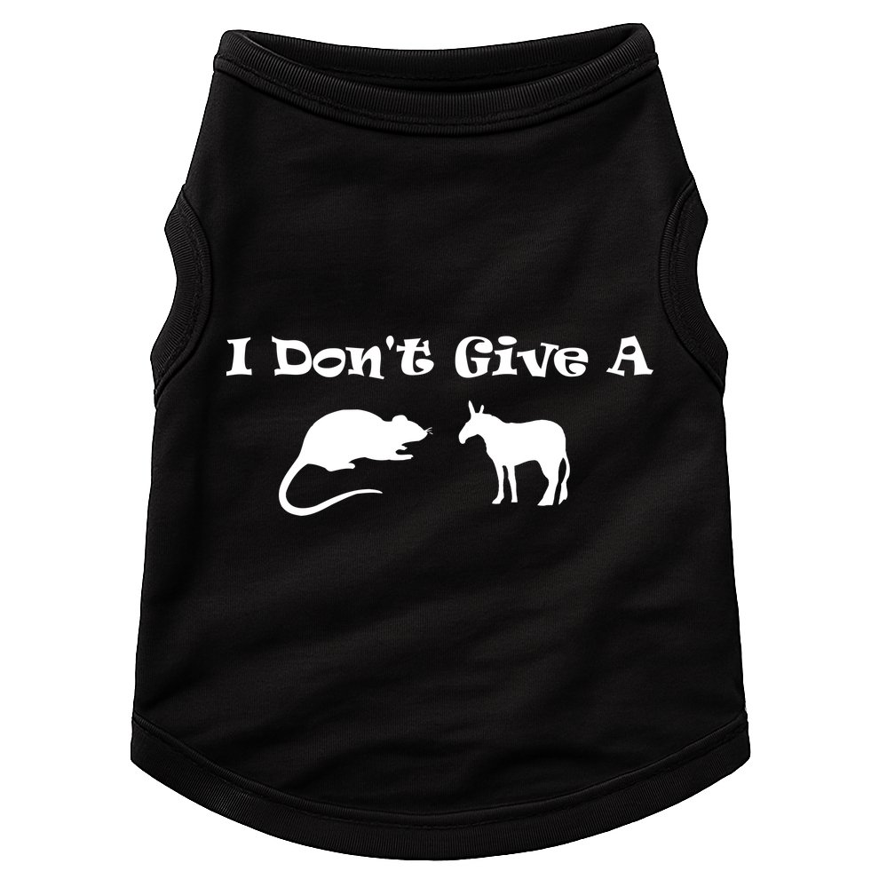 I Don't Give A Rat's Ass Doggie Tank