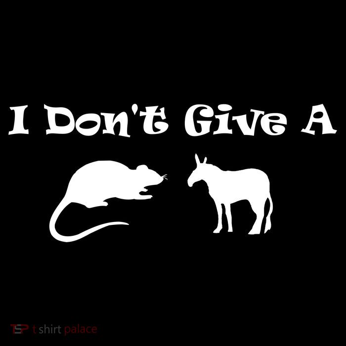 I Don't Give A Rat's Ass Flatbill Hat
