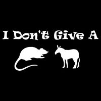 I Don't Give A Rat's Ass 16 in Basic Backpack