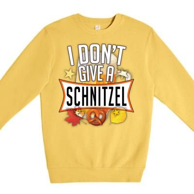 I Don't Give A Schnitzel Premium Crewneck Sweatshirt