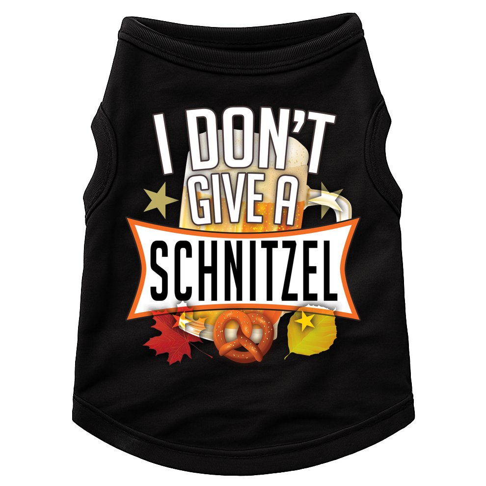 I Don't Give A Schnitzel Doggie Tank