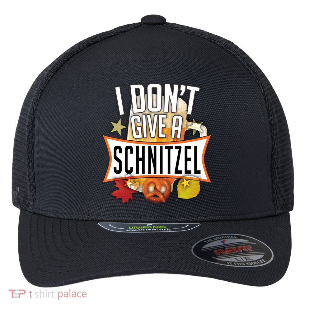 I Don't Give A Schnitzel Flexfit Unipanel Trucker Cap