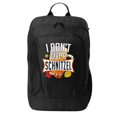 I Don't Give A Schnitzel City Backpack