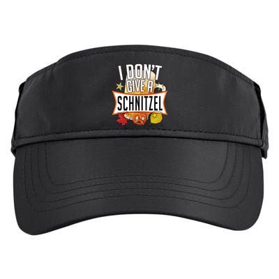 I Don't Give A Schnitzel Adult Drive Performance Visor