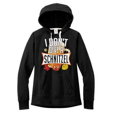 I Don't Give A Schnitzel Women's Fleece Hoodie