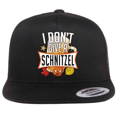 I Don't Give A Schnitzel Flatbill Hat