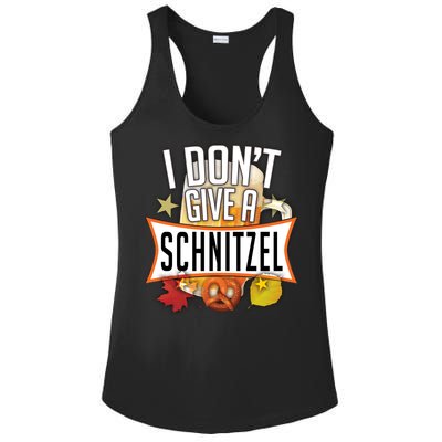 I Don't Give A Schnitzel Ladies PosiCharge Competitor Racerback Tank