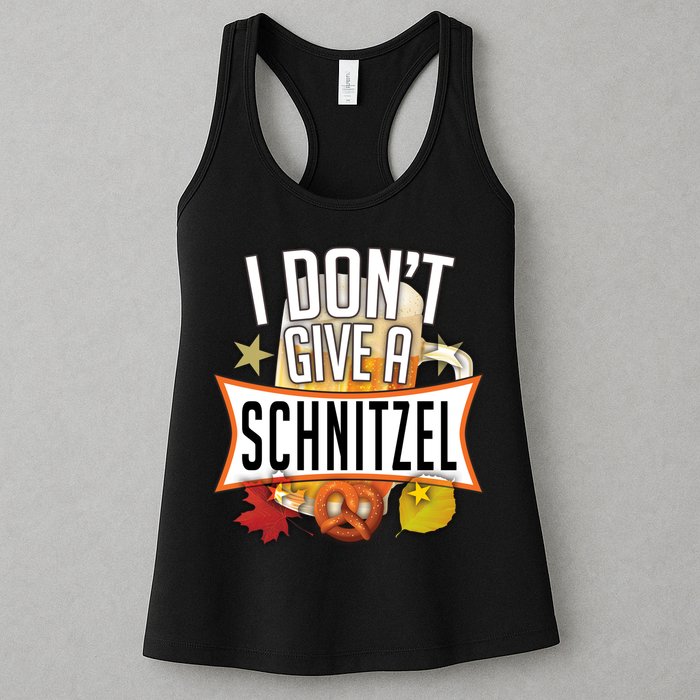 I Don't Give A Schnitzel Womens Tank Top