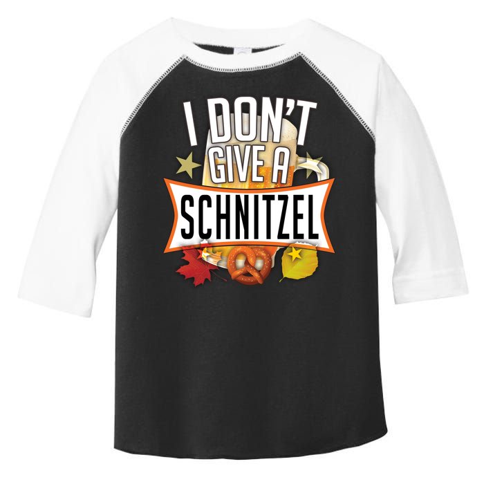 I Don't Give A Schnitzel Toddler Fine Jersey T-Shirt