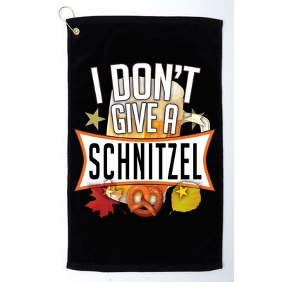 I Don't Give A Schnitzel Golf Towel