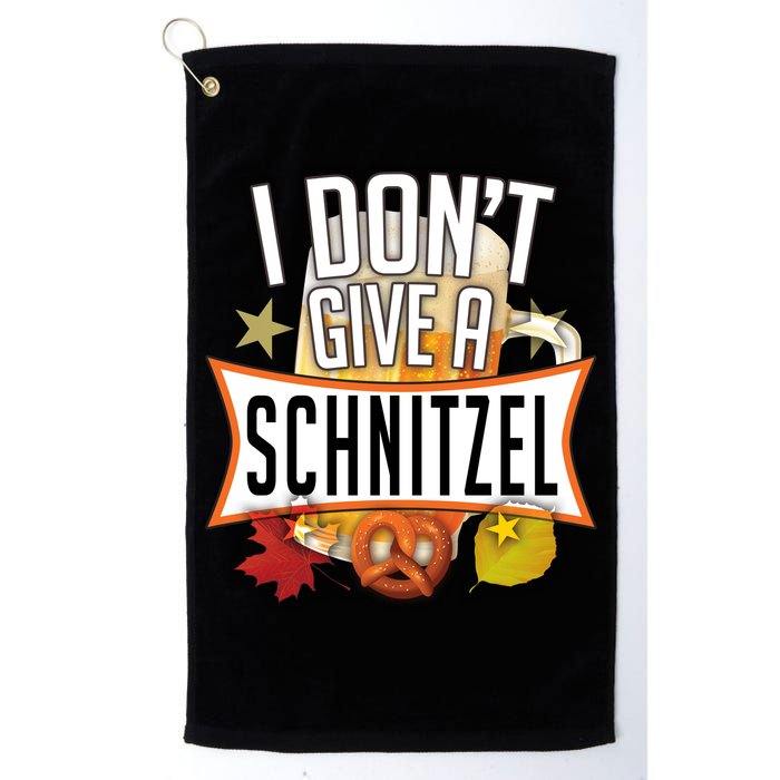 I Don't Give A Schnitzel Golf Towel