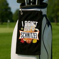 I Don't Give A Schnitzel Golf Towel