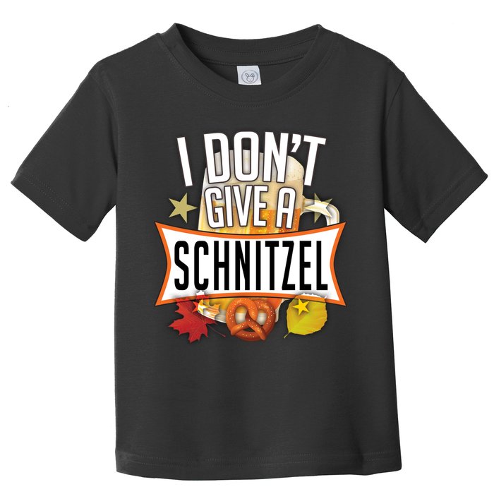 I Don't Give A Schnitzel Toddler T-Shirt