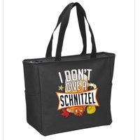 I Don't Give A Schnitzel Zip Tote Bag