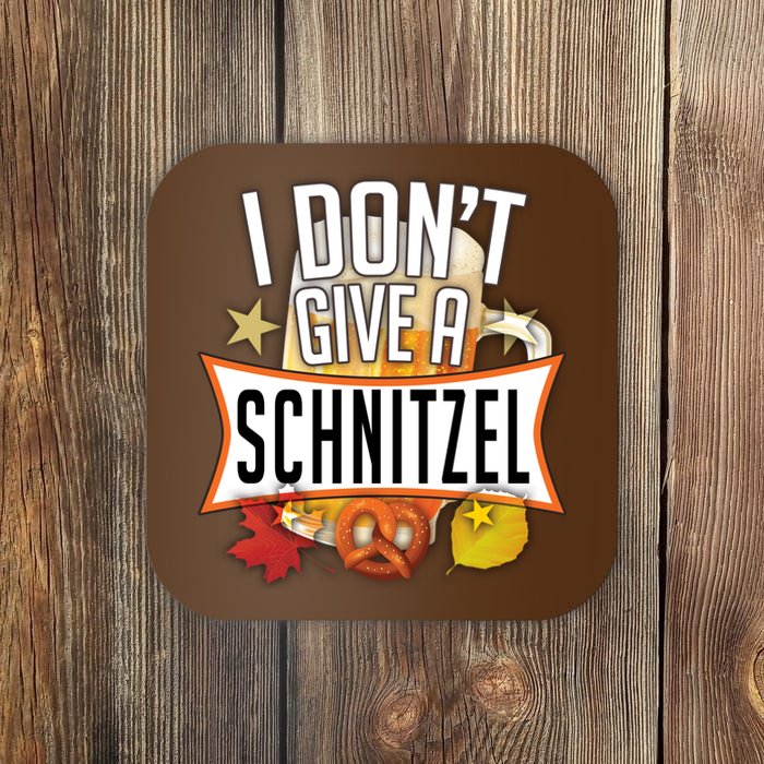 I Don't Give A Schnitzel Coaster